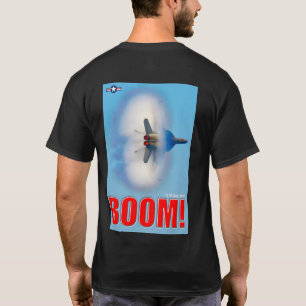 F/A-18E SUPER HORNET - BOOM! T-SHIRT