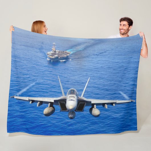 F/A-18E SUPER HORNET FLEECE DEKEN (In situ)