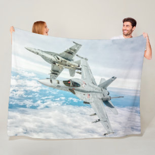 F/A-18E SUPER HORNET FLEECE DEKEN