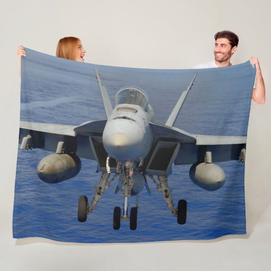F/A-18E SUPER HORNET FLEECE DEKEN (In situ)