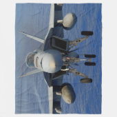 F/A-18E SUPER HORNET FLEECE DEKEN (Voorkant)
