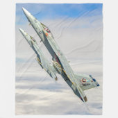 F/A-18E SUPER HORNET FLEECE DEKEN (Voorkant)