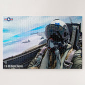 F/A-18E SUPER HORNET PILOT (20x30 INCH) Legpuzzel (Horizontaal)
