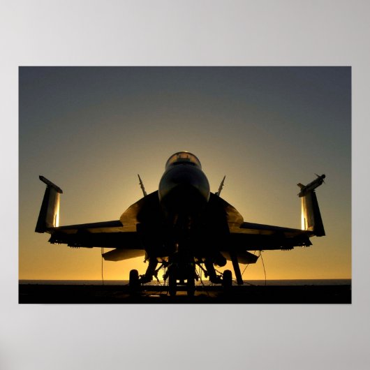F/A-18E Super Hornet Poster (Voorkant)