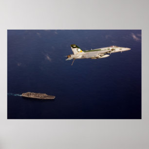 F/A-18E Super Hornet Poster
