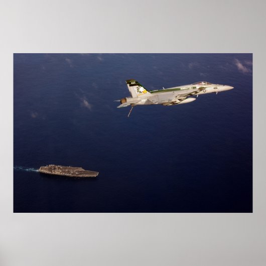 F/A-18E Super Hornet Poster (Voorkant)