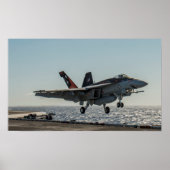 F/A-18E Super Hornet Poster (Voorkant)