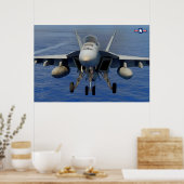 F/A-18E SUPER HORNET POSTER (Keuken)