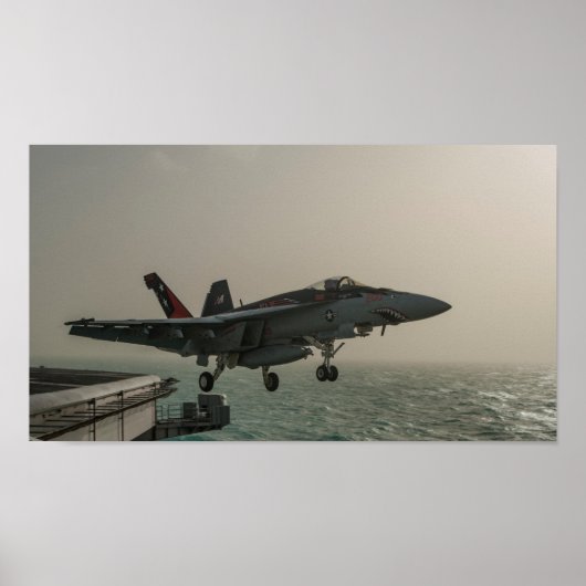F/A-18E Super Hornet Poster (Voorkant)