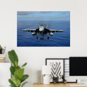 F/A-18E Super Hornet Poster (Thuiskantoor)