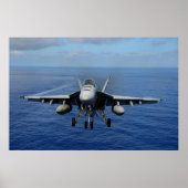 F/A-18E Super Hornet Poster (Voorkant)