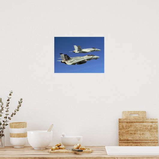 F/A-18E Super Hornet Poster (Keuken)