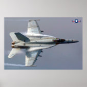 F/A-18E SUPER HORNET POSTER (Voorkant)