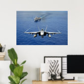 F/A-18E Super Hornet Poster (Thuiskantoor)