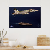 F/A-18E SUPER HORNET POSTER (Keuken)