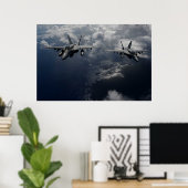 F/A-18E Super Hornet Poster (Thuiskantoor)