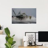 F/A-18E Super Hornet Poster (Thuiskantoor)