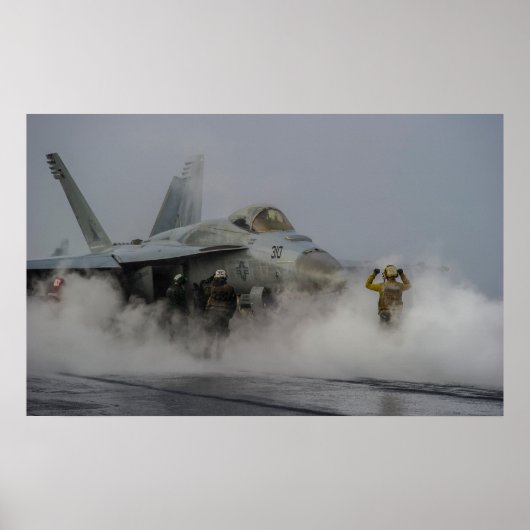 F/A-18E Super Hornet Poster (Voorkant)