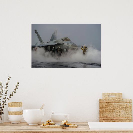 F/A-18E Super Hornet Poster (Keuken)