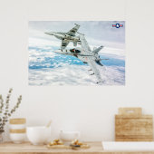 F/A-18E SUPER HORNET POSTER (Keuken)