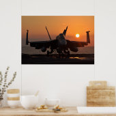 F/A-18E Super Hornet Poster (Keuken)