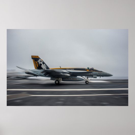 F/A-18E Super Hornet Poster (Voorkant)