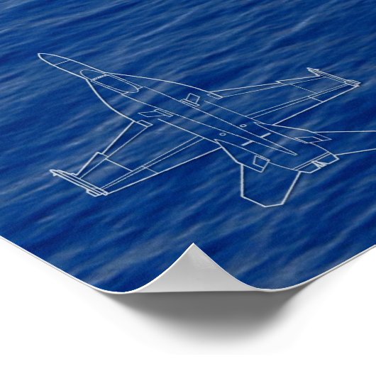 F/A-18E SUPER HORNET POSTER (Hoek)