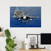 F/A-18E SUPER HORNET POSTER (Thuiskantoor)