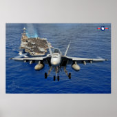 F/A-18E SUPER HORNET POSTER (Voorkant)
