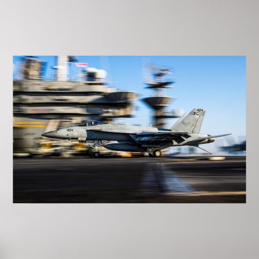 F/A-18E Super Hornet Poster (Voorkant)