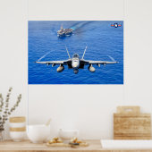 F/A-18E SUPER HORNET POSTER (Keuken)