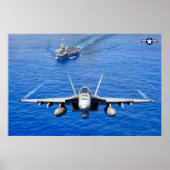 F/A-18E SUPER HORNET POSTER (Voorkant)