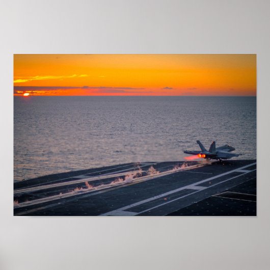 F/A-18E Super Hornet Poster (Voorkant)