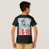 F/A-18E SUPER HORNET T-SHIRT (Achterkant volledig)