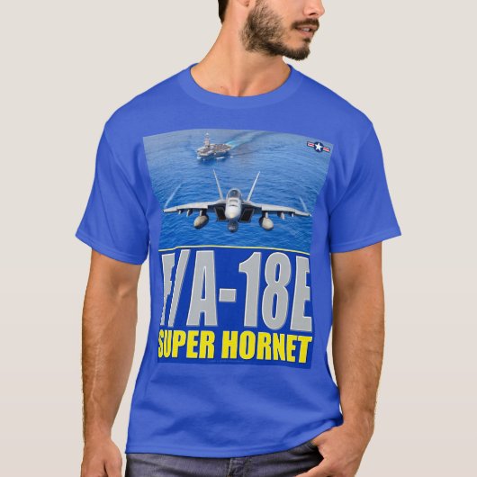 F/A-18E SUPER HORNET T-SHIRT (Voorkant)