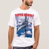 F/A-18E SUPER HORNET T-SHIRT (Voorkant)