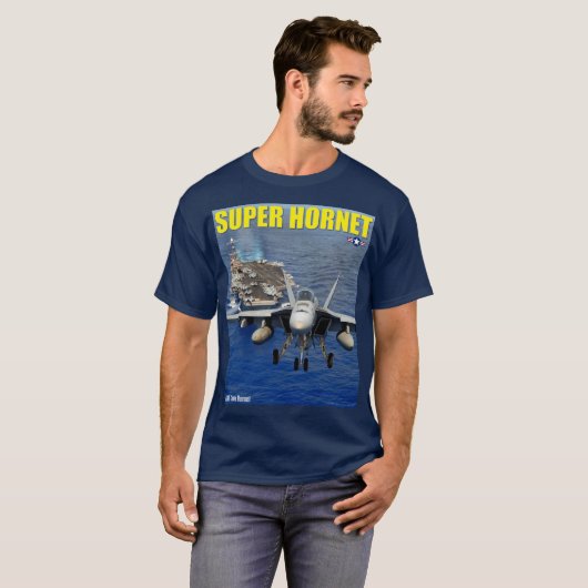 F/A-18E SUPER HORNET T-SHIRT (Voorkant volledig)