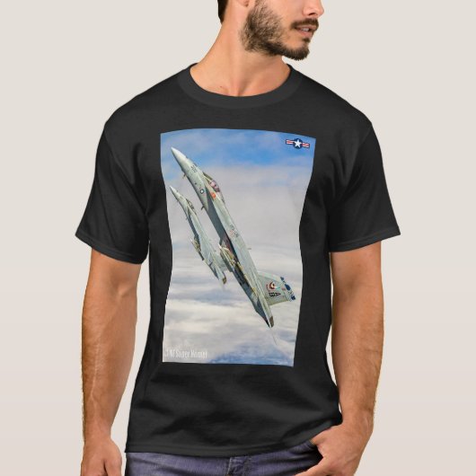 F/A-18E SUPER HORNET T-SHIRT (Voorkant)