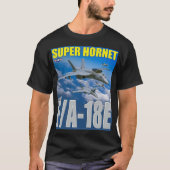 F/A-18E SUPER HORNET T-SHIRT (Voorkant)
