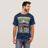 F/A-18E SUPER HORNET T-SHIRT (Voorkant volledig)