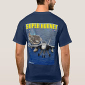 F/A-18E SUPER HORNET T-SHIRT (Achterkant)