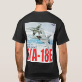 F/A-18E SUPER HORNET T-SHIRT (Achterkant)