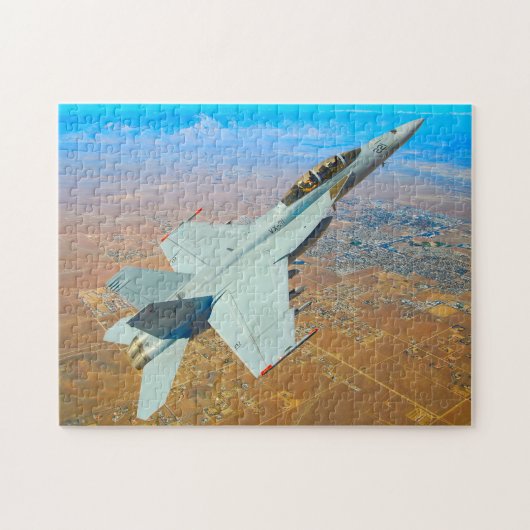 F/A-18F SUPER HORNET (11x14 INCH) Legpuzzel (Horizontaal)
