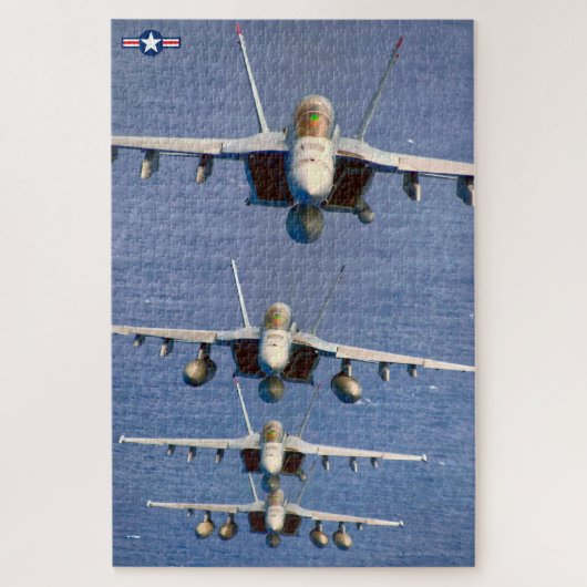 F/A-18F SUPER HORNET (20x30 INCH) Legpuzzel (Verticaal)