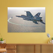 F/A-18F SUPER HORNET 32x48 Canvas Afdruk (Insitu (Woonkamer))
