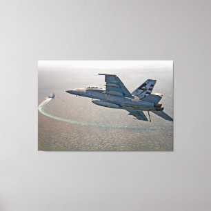 F/A-18F SUPER HORNET 32x48 Canvas Afdruk