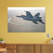 F/A-18F SUPER HORNET 40x60 Canvas Afdruk (Insitu (Woonkamer))
