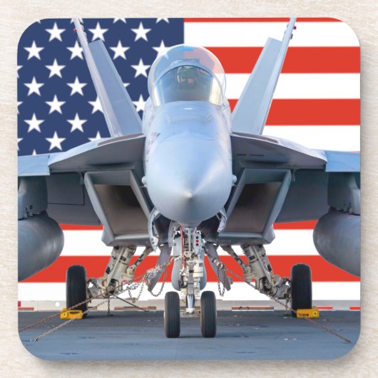 F/A-18F SUPER HORNET BIER ONDERZETTER (Voorkant)