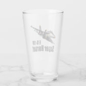 "F/A-18F Super Hornet" Glas (Achterkant)