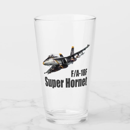 "F/A-18F Super Hornet" Glas (Voorkant)